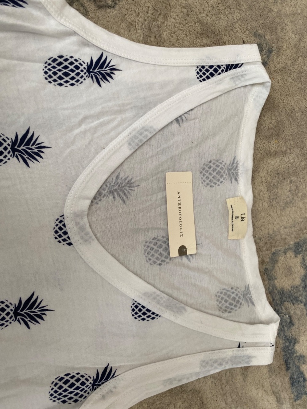 NWT Anthropologie Tank Size Small - Picture 3 of 3